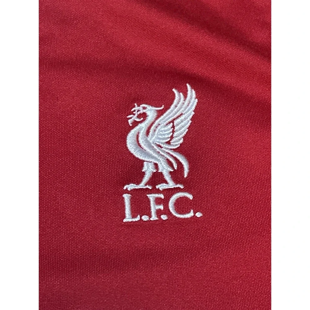 LFC Standard Chartered Liverpool Home Football Jersey Nike Soccer Youth L * Read